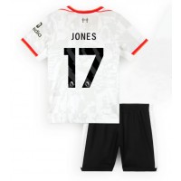 Echipament fotbal Liverpool Curtis Jones #17 Tricou Treilea 2024-25 pentru copii maneca scurta (+ Pantaloni scurti)